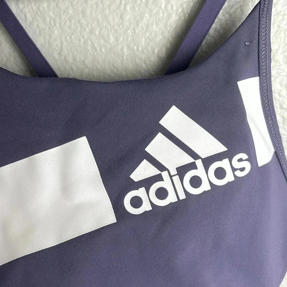 Adidas Purple Sports Bra - Picture 2 of 5